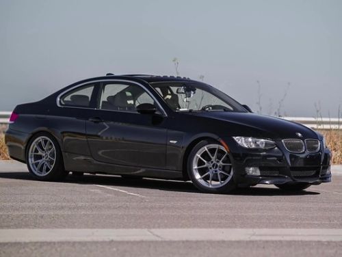 Black BMW 3 Series - VS-5RS in Brushed Clear