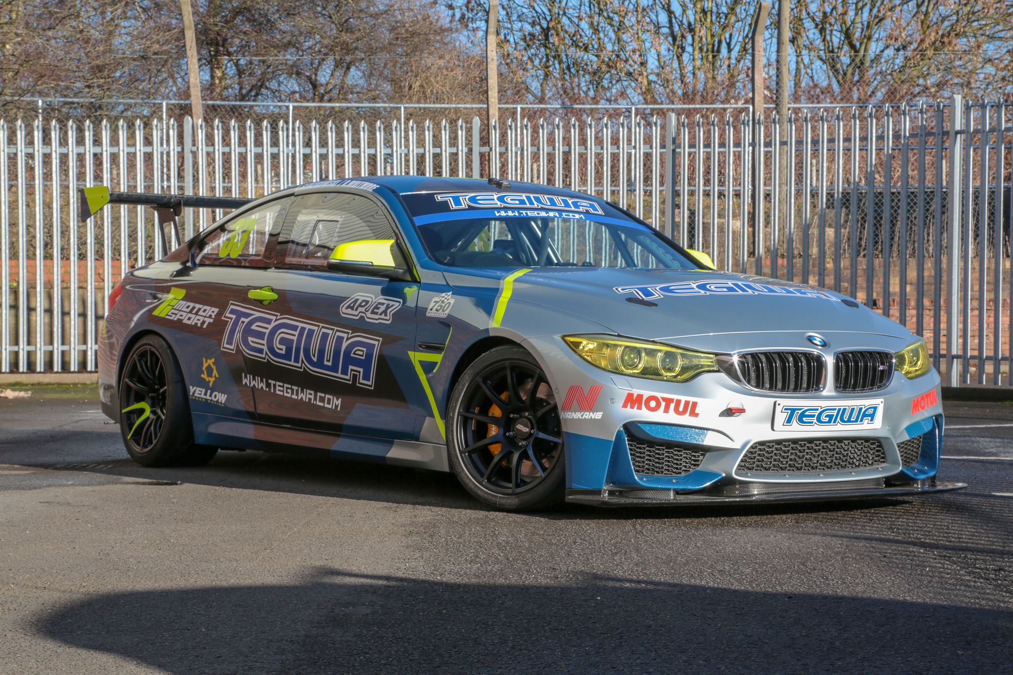 Multicolor BMW F82 Coupe M4 with 18" SM-10 Apex wheels in Satin Black