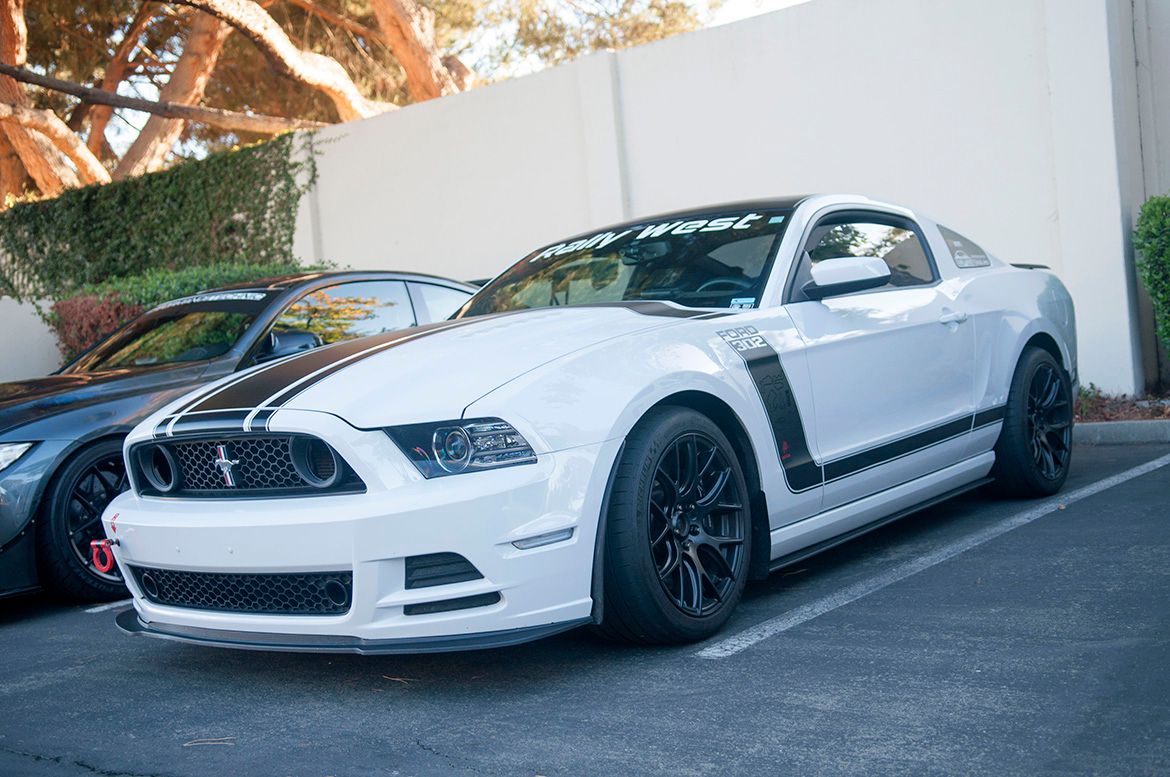 Black Chevrolet 6th Gen Camaro SS with 19" ARC-8 Apex wheels in Satin Black