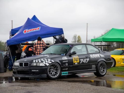 Purple BMW M3 - ARC-8 in Hyper Black