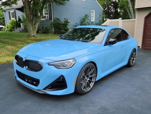 Blue BMW 2 Series - SM-10RS in Anthracite