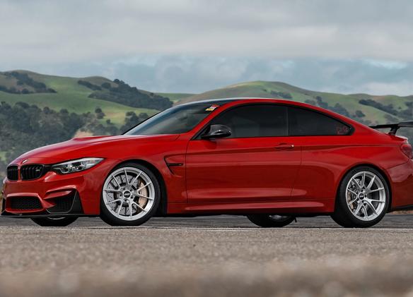 BMW F82 Coupe M4 with 19" VS-5RS in Brushed Clear