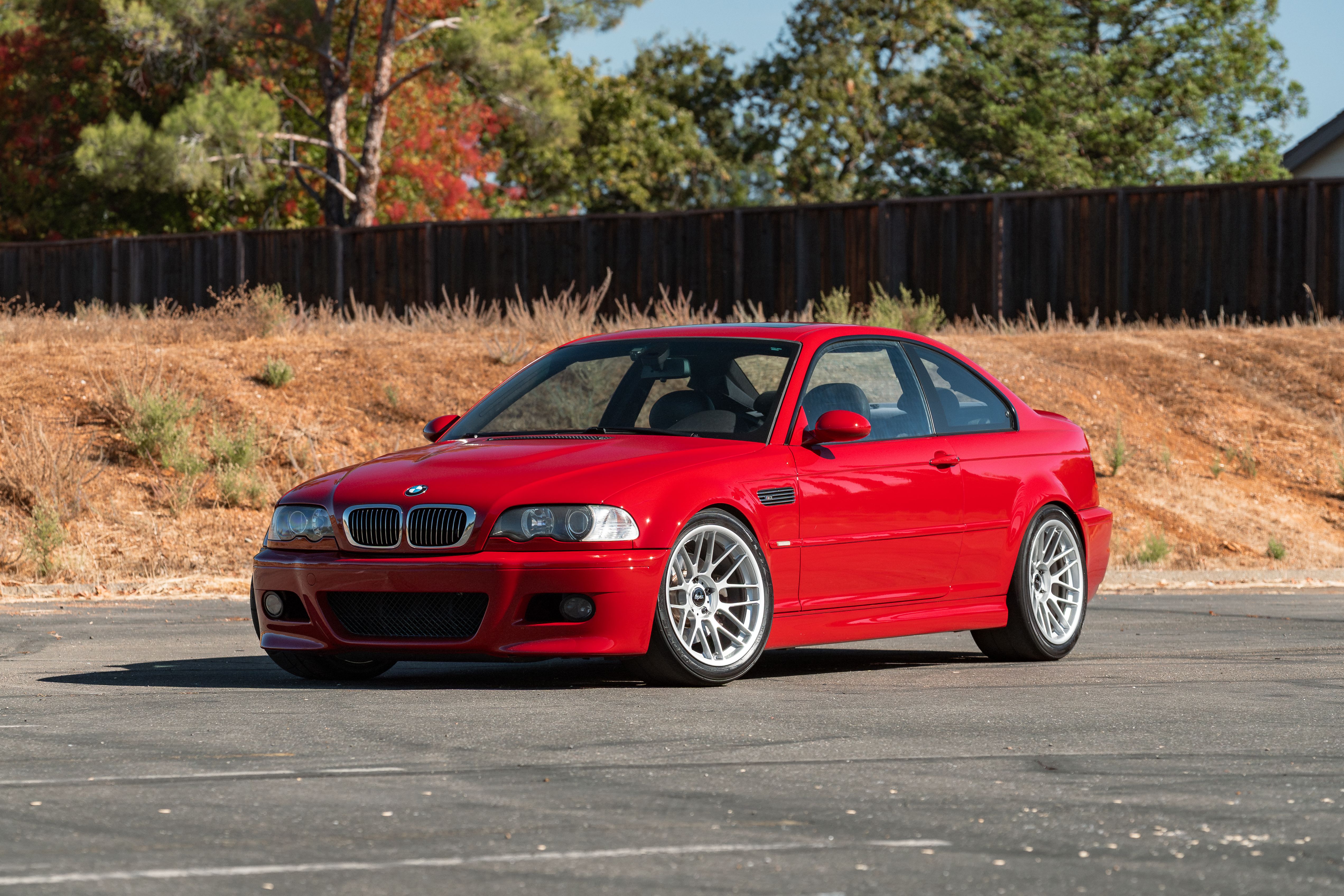 Red BMW M3 - ARC-8RT in Race Silver