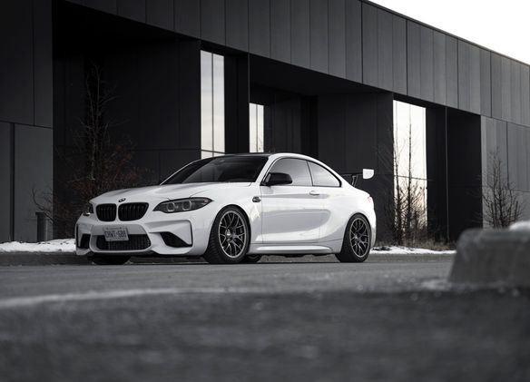 BMW F87 M2 with 18" EC-7 in Anthracite