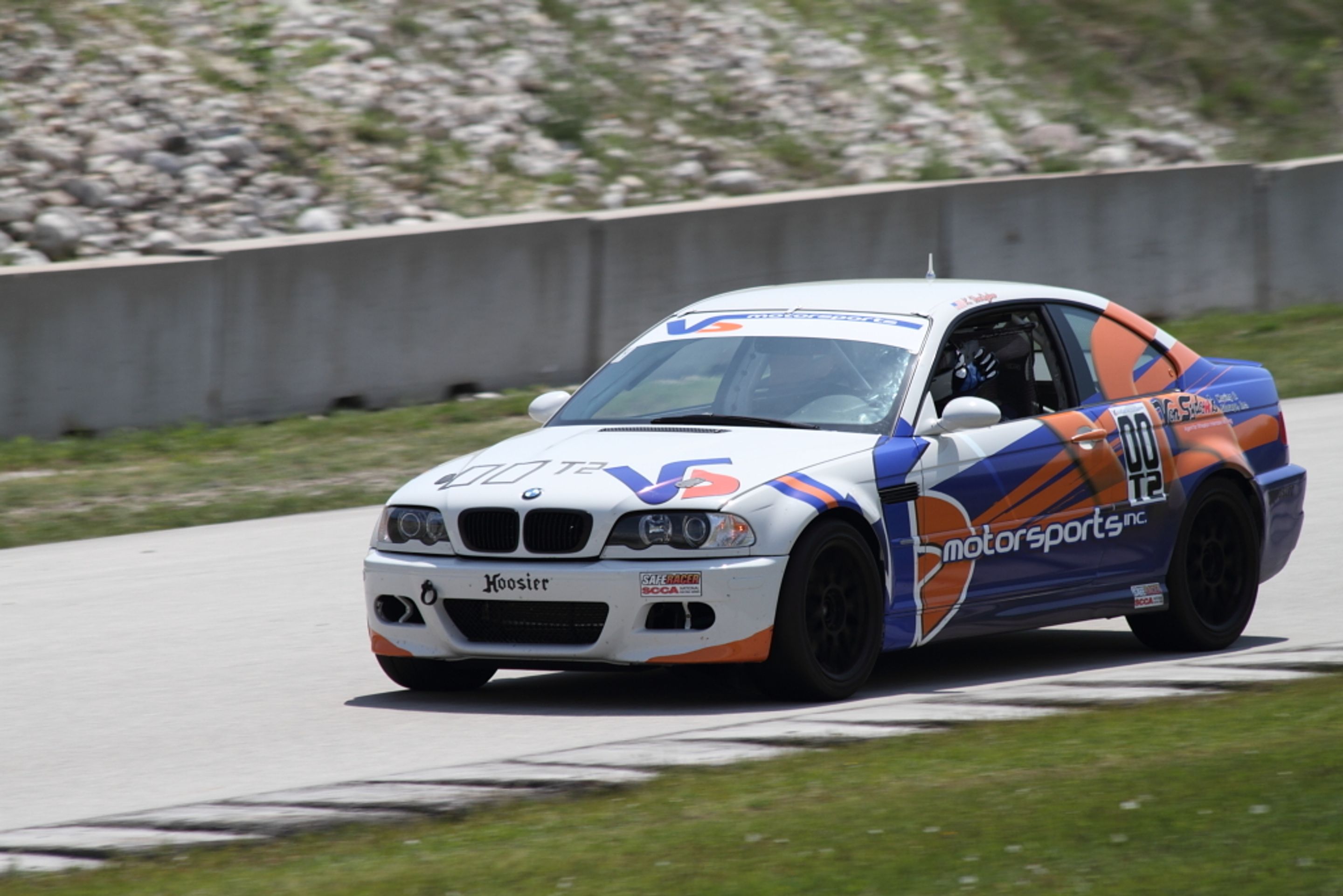 Multicolor BMW E46 M3 with 18" ARC-8 Apex wheels in Satin Black