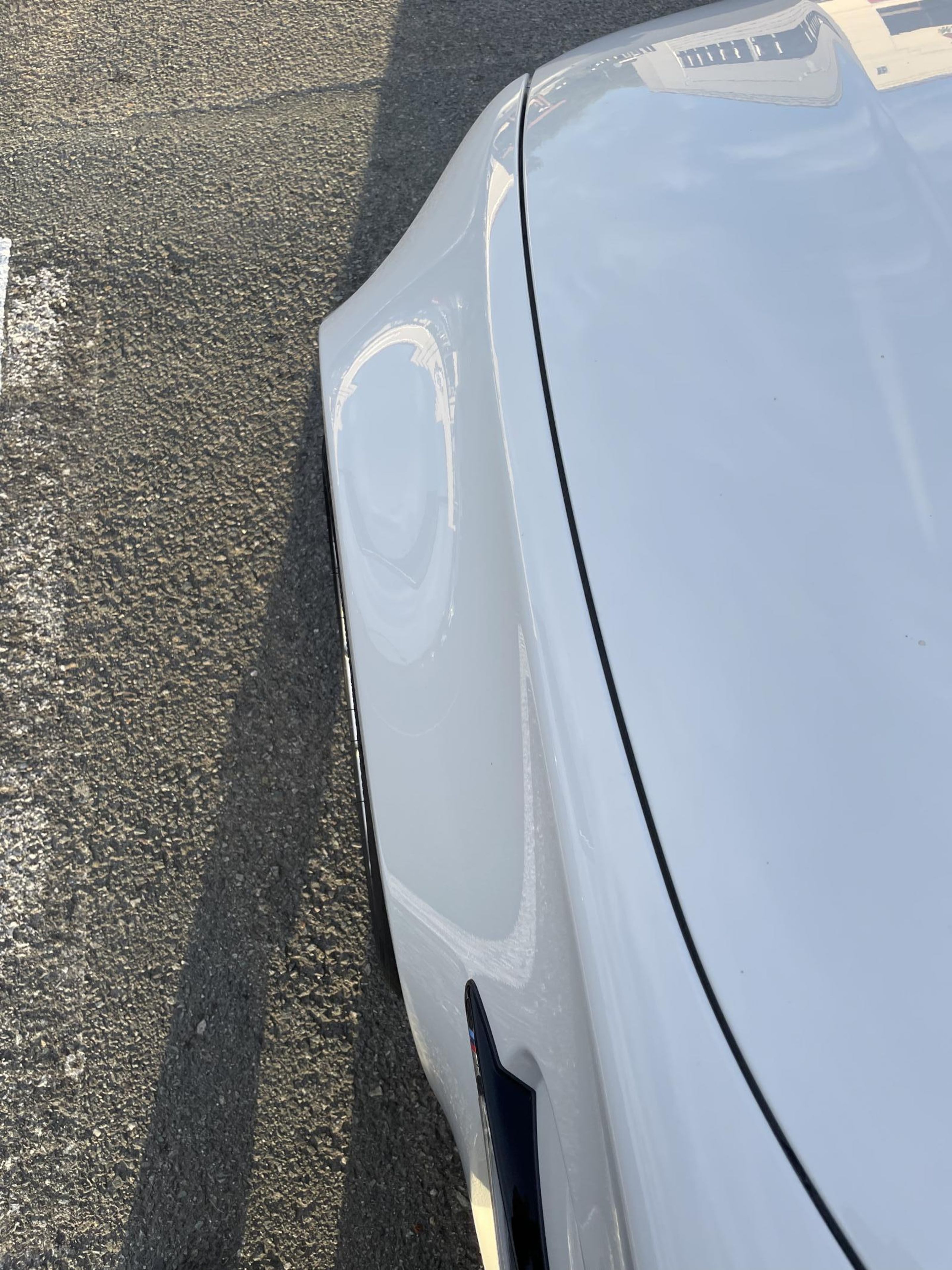 White BMW E82 1M with 18" VS-5RS Apex wheels in Brushed Clear