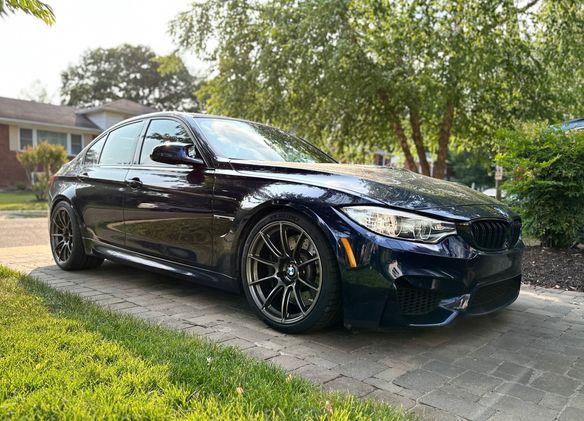 BMW F80 M3 with 19" SM-10RS in Anthracite