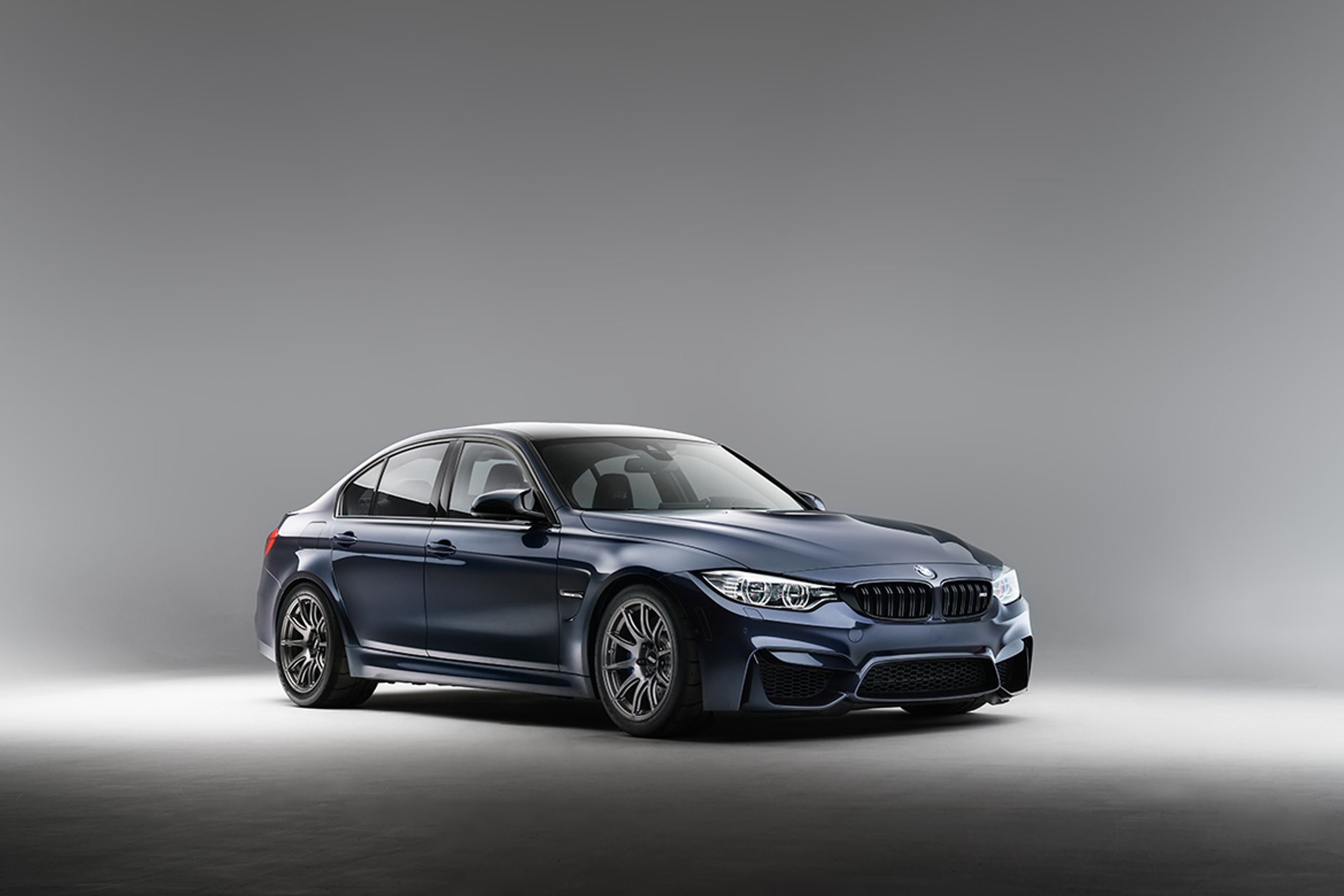 Black Chevrolet 6th Gen Camaro SS with 19" ARC-8 Apex wheels in Satin Black