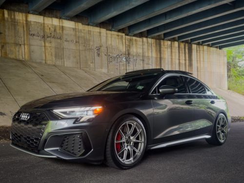 Grey Audi S3 - VS-5 in Hyper Black