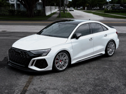Grey Audi RS 3 - TC-10RT in Race Silver