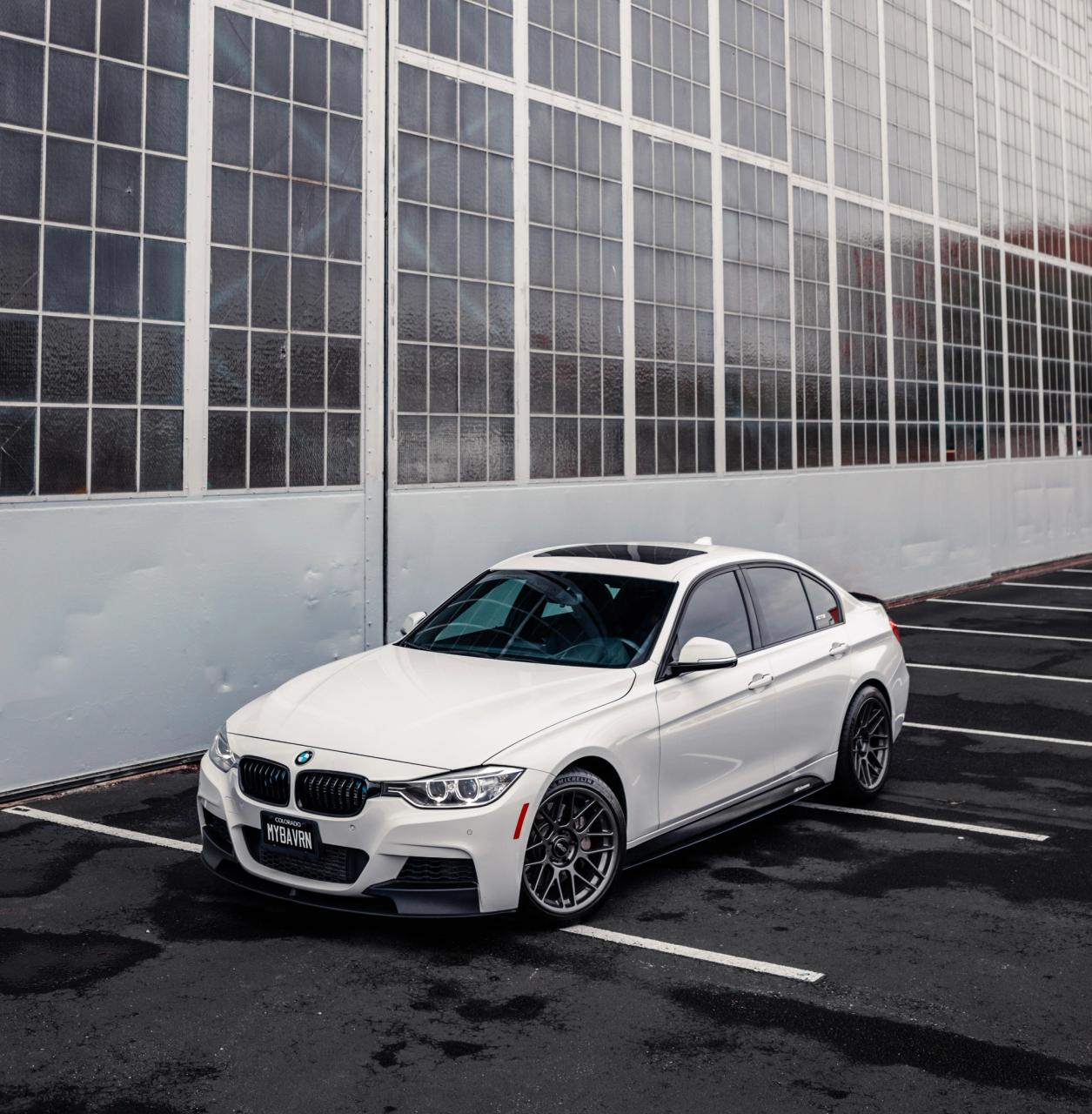 BMW F30 Sedan 3 Series with 18" ARC-8 in Anthracite