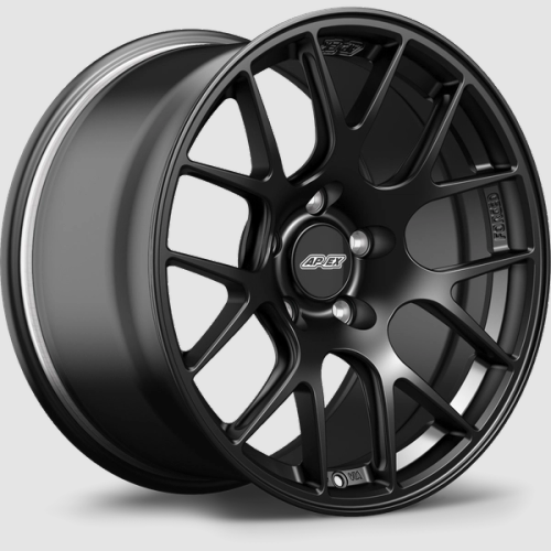 Black 7r Rims Subaru ZD8 / Gen 2 BRZ with 17