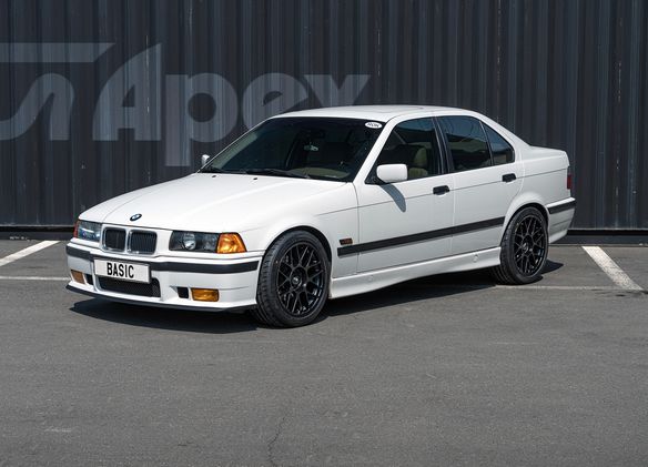 BMW E36 3 Series with 17" ARC-8 in Satin Black