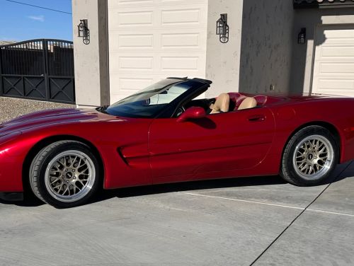 Red Chevrolet Corvette - ML-10RT in Machined Lip Gloss Motorsport Gold