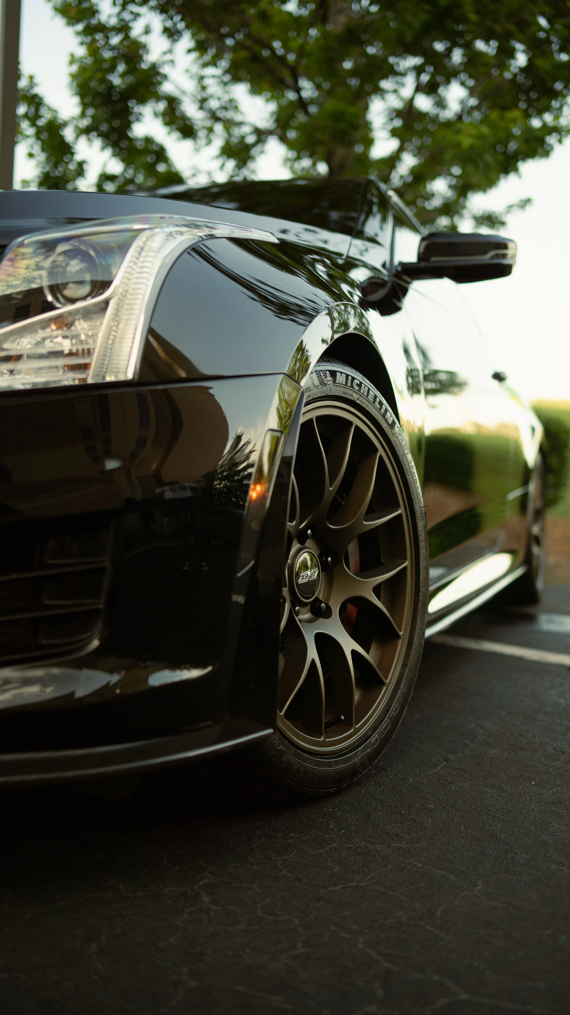 Cadillac ATS-V with 18