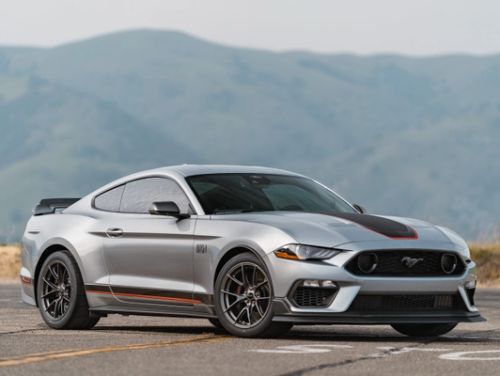 Silver Ford Mustang - VS-5RS in Anthracite