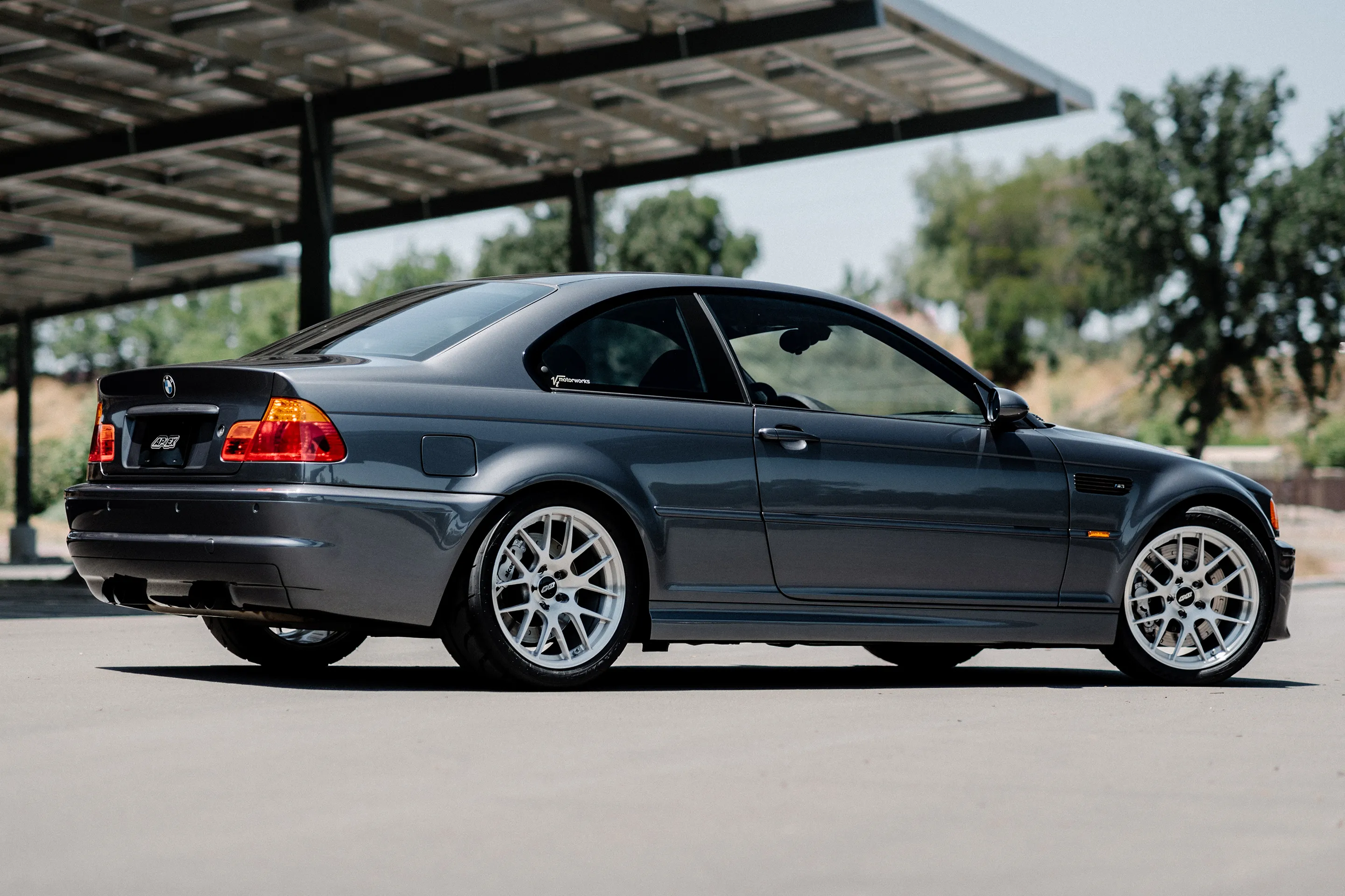 BMW E46 M3 With EC-7R Forged Wheels