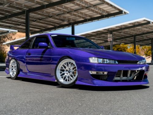 Purple Nissan 240SX - ML-10RT in Machined Lip Brushed Clear