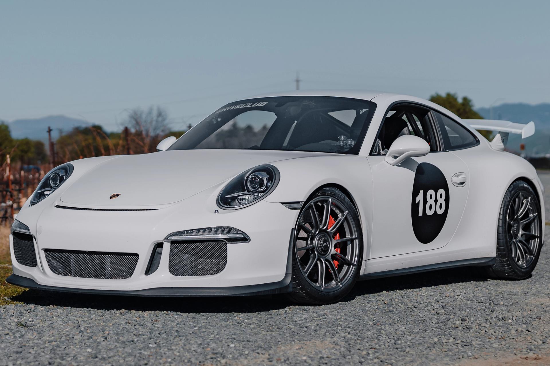 Porsche 911 991.1 GT3 with 19" SM-10RS in Anthracite
