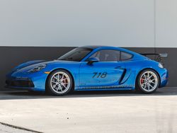 Blue Porsche Cayman - VS-5RS in Brushed Clear