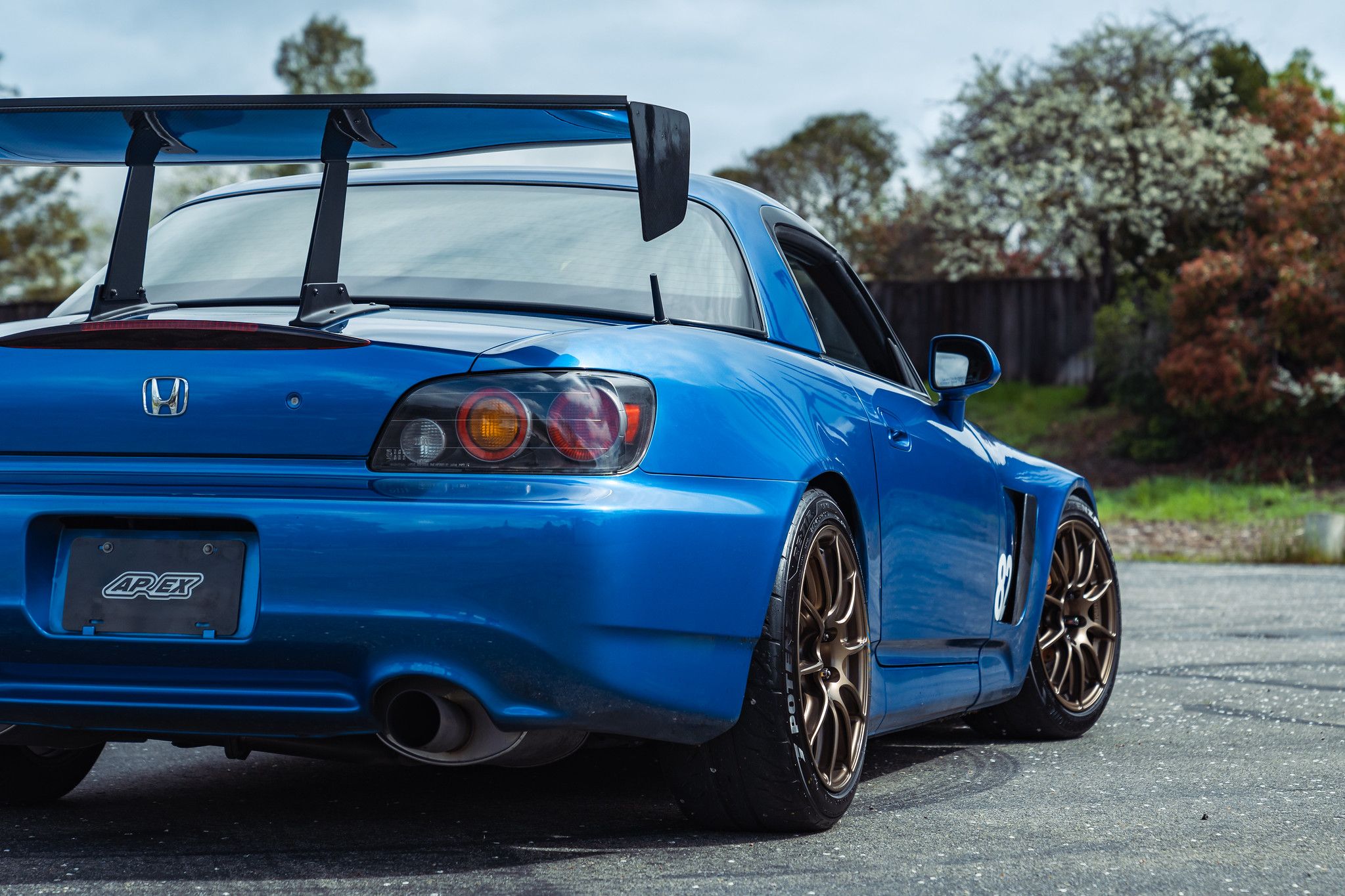 Honda S2000 with 17