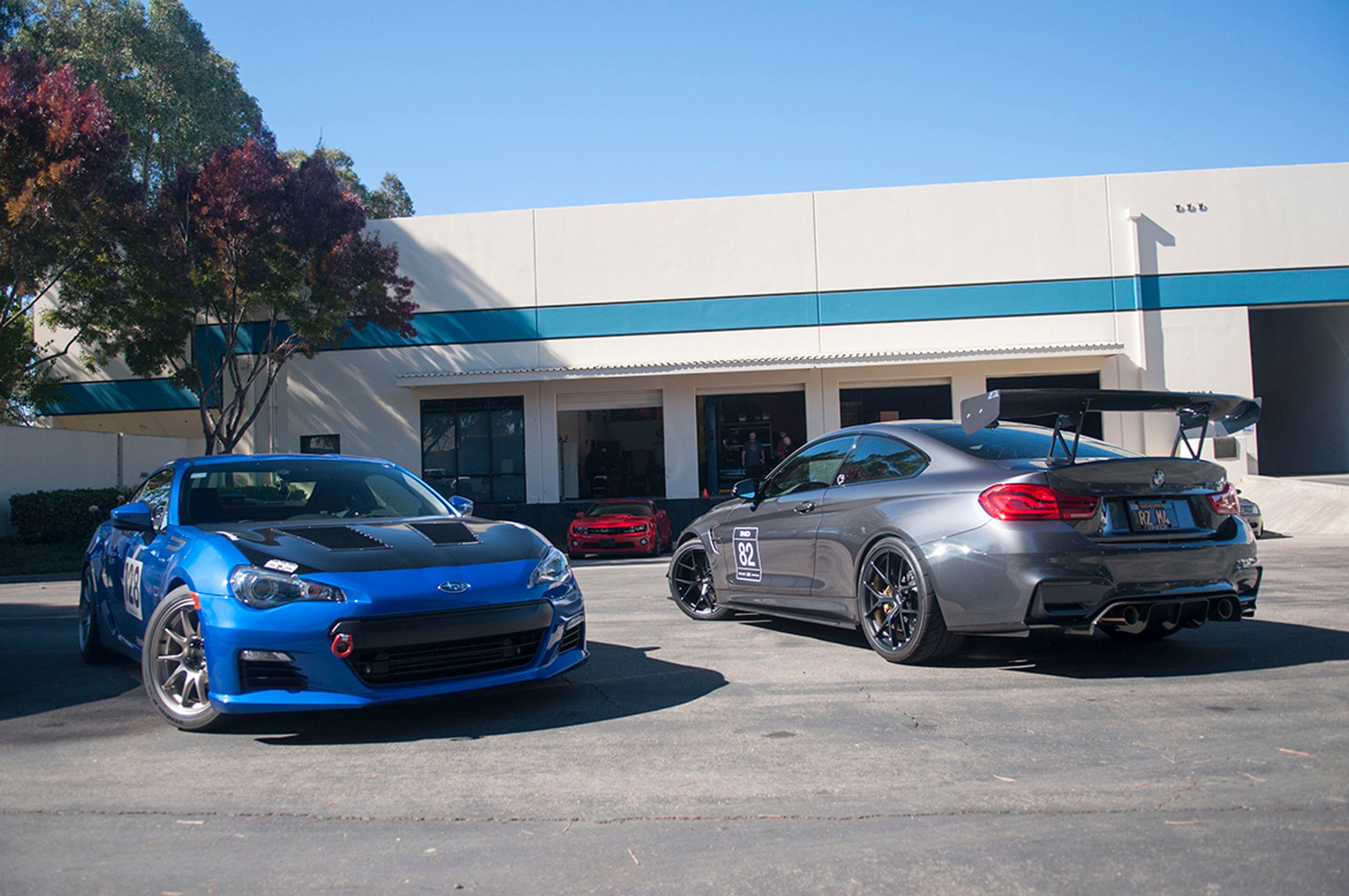 Black Chevrolet 6th Gen Camaro SS with 19" ARC-8 Apex wheels in Satin Black