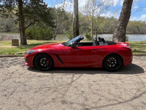 Red BMW Z4 - VS-5RS in Satin Black