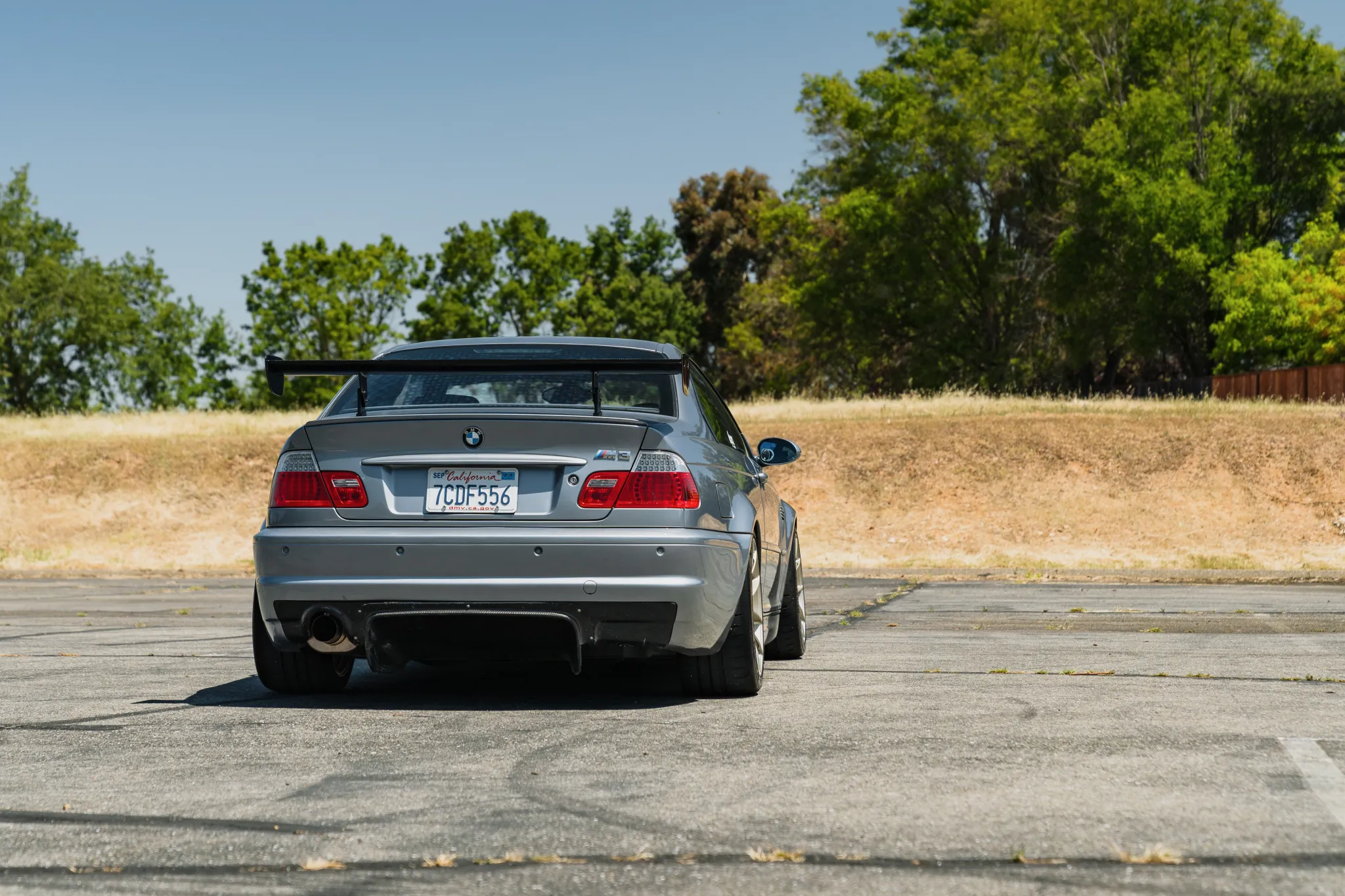 BMW E46 M3 with 18