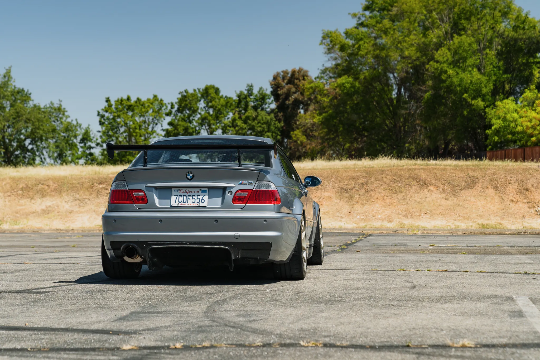 BMW E46 M3 with 18