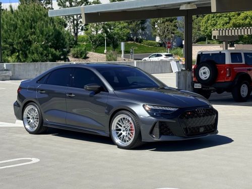 Grey Audi RS 3 - ML-10RT in Machined Lip Race Silver