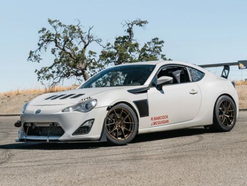 White Scion FR-S - VS-5RS in Satin Bronze