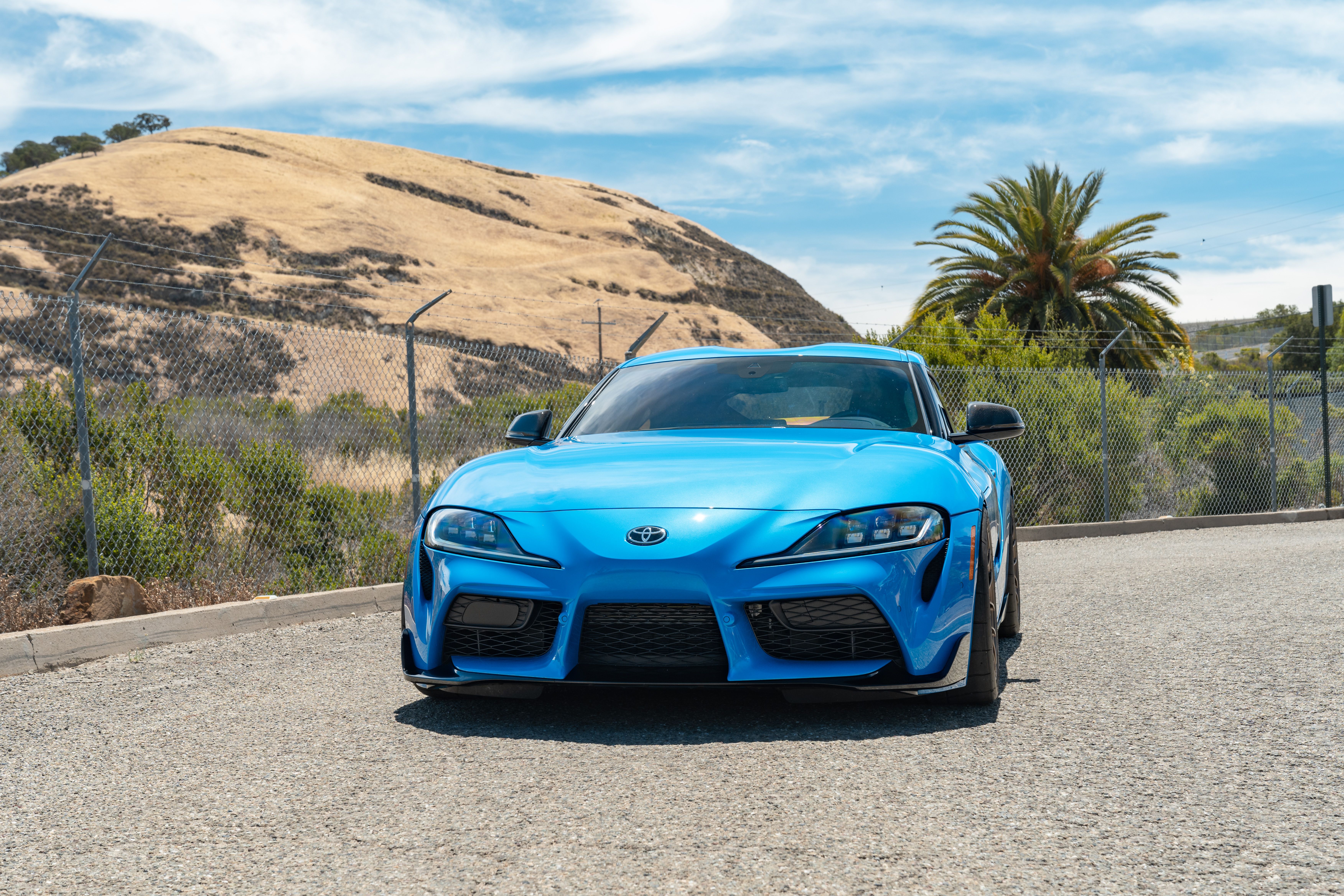 Toyota GR Supra with 18