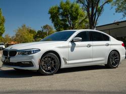 White BMW 5 Series - VS-5RS in Anthracite