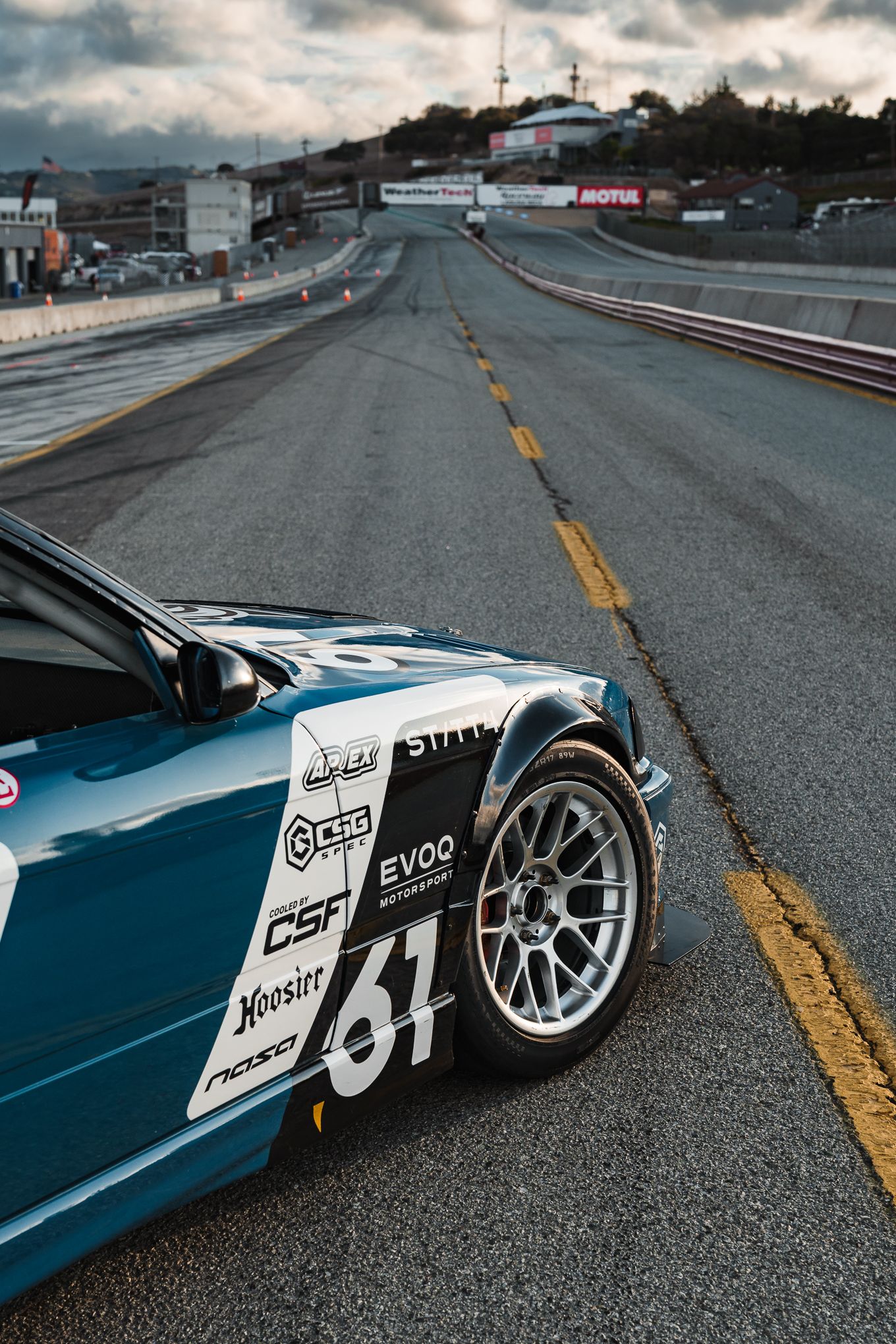 Multicolor BMW E36 3 Series with 17" ARC-8 Apex wheels in Hyper Silver