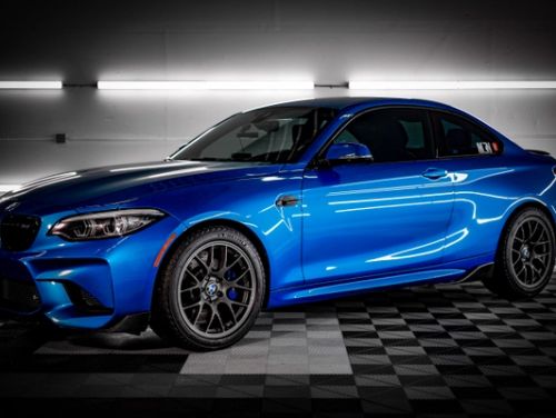 Blue BMW M2 - EC-7 in Anthracite
