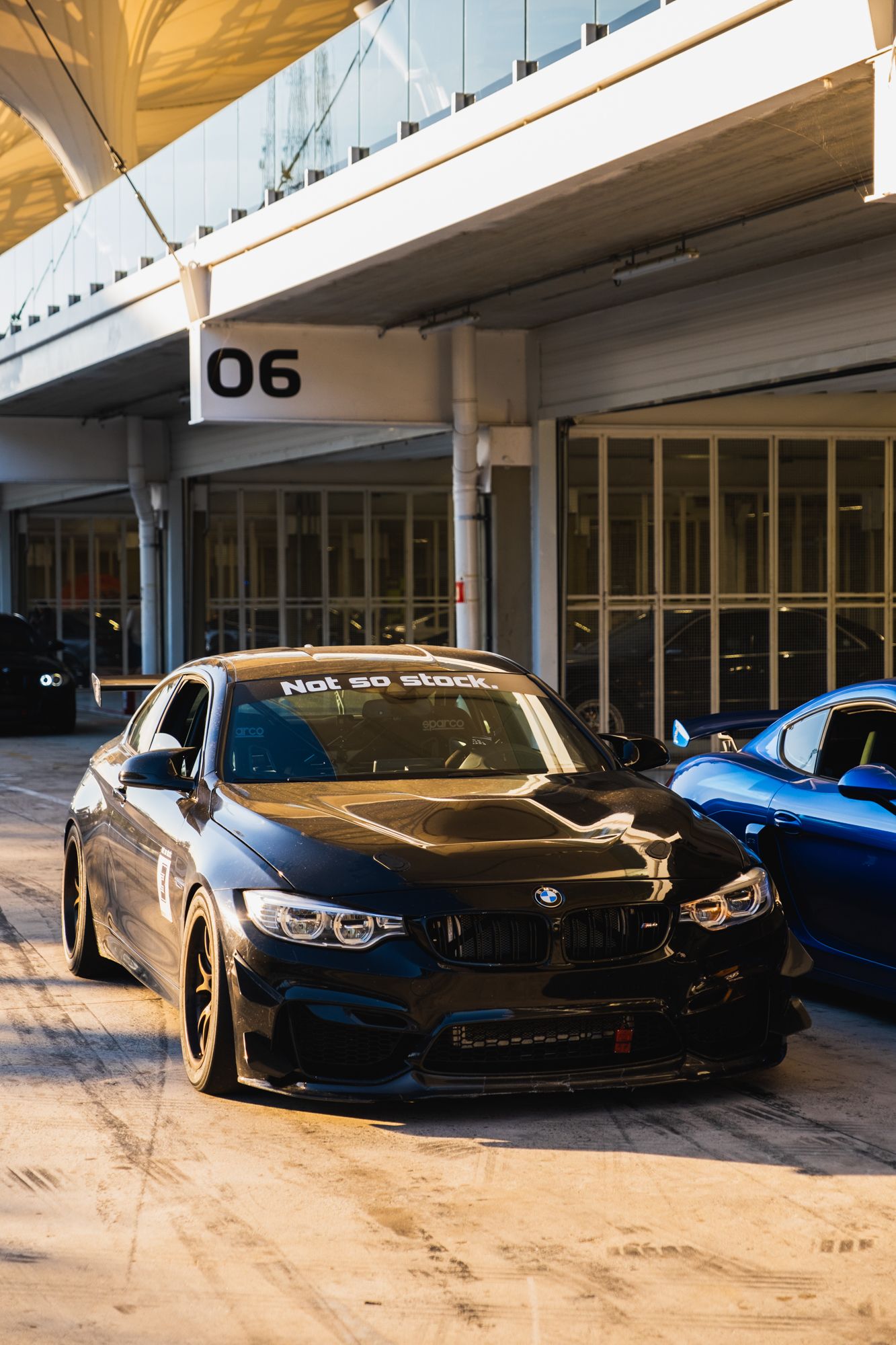Black BMW F82 Coupe M4 with 18" FL-5 Apex wheels in Custom Finish