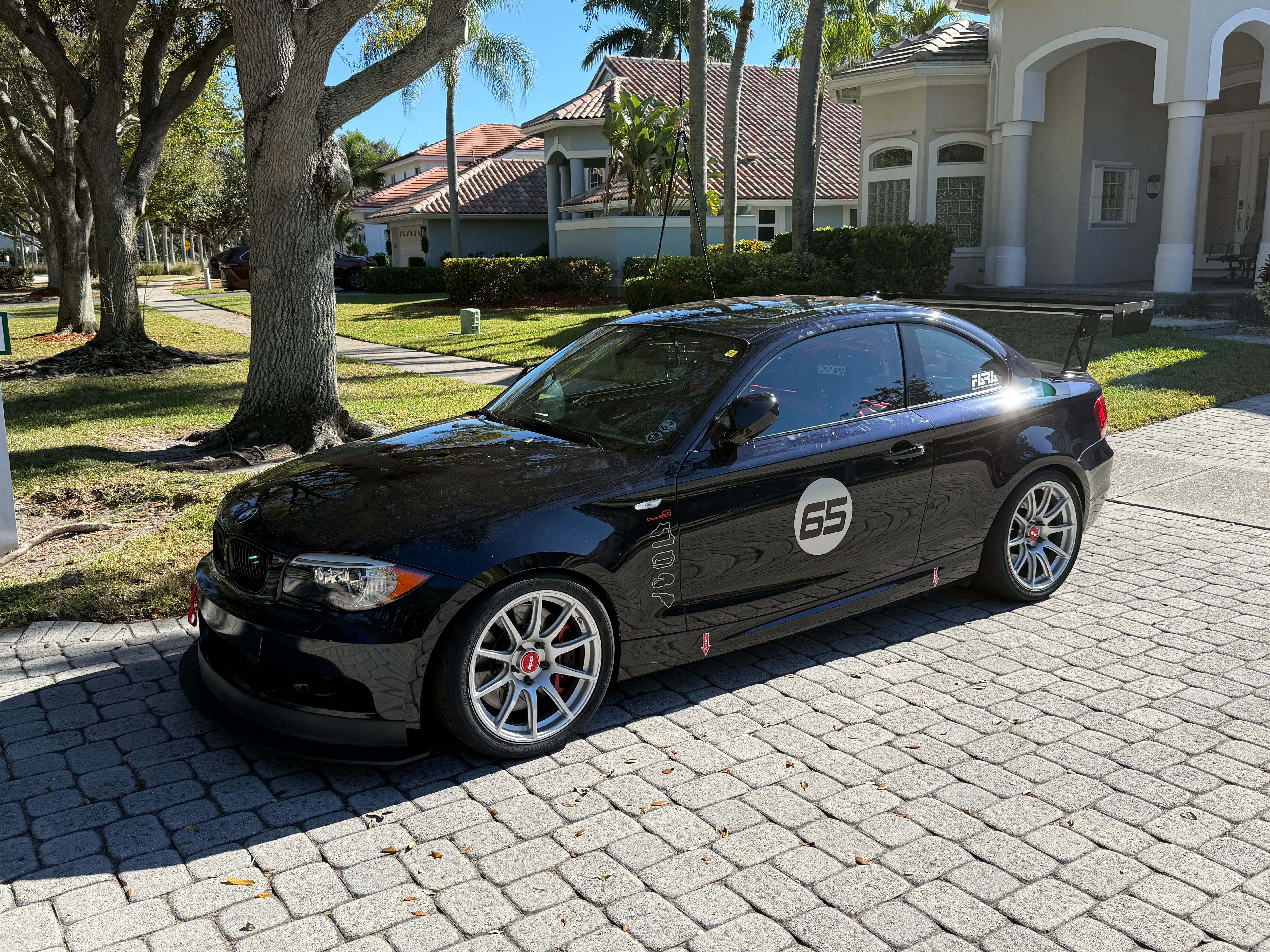 Black BMW 1 Series - SM-10 in Race Silver