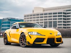 Yellow Toyota Supra - SM-10 in Satin Bronze