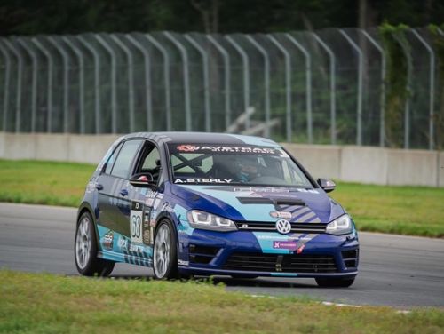 Race Livery VW Golf R - SM-10 in Race Silver