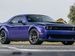 Purple Dodge Challenger - VS-5RS in Anthracite