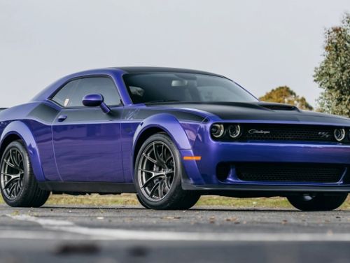 Purple Dodge Challenger - VS-5RS in Anthracite