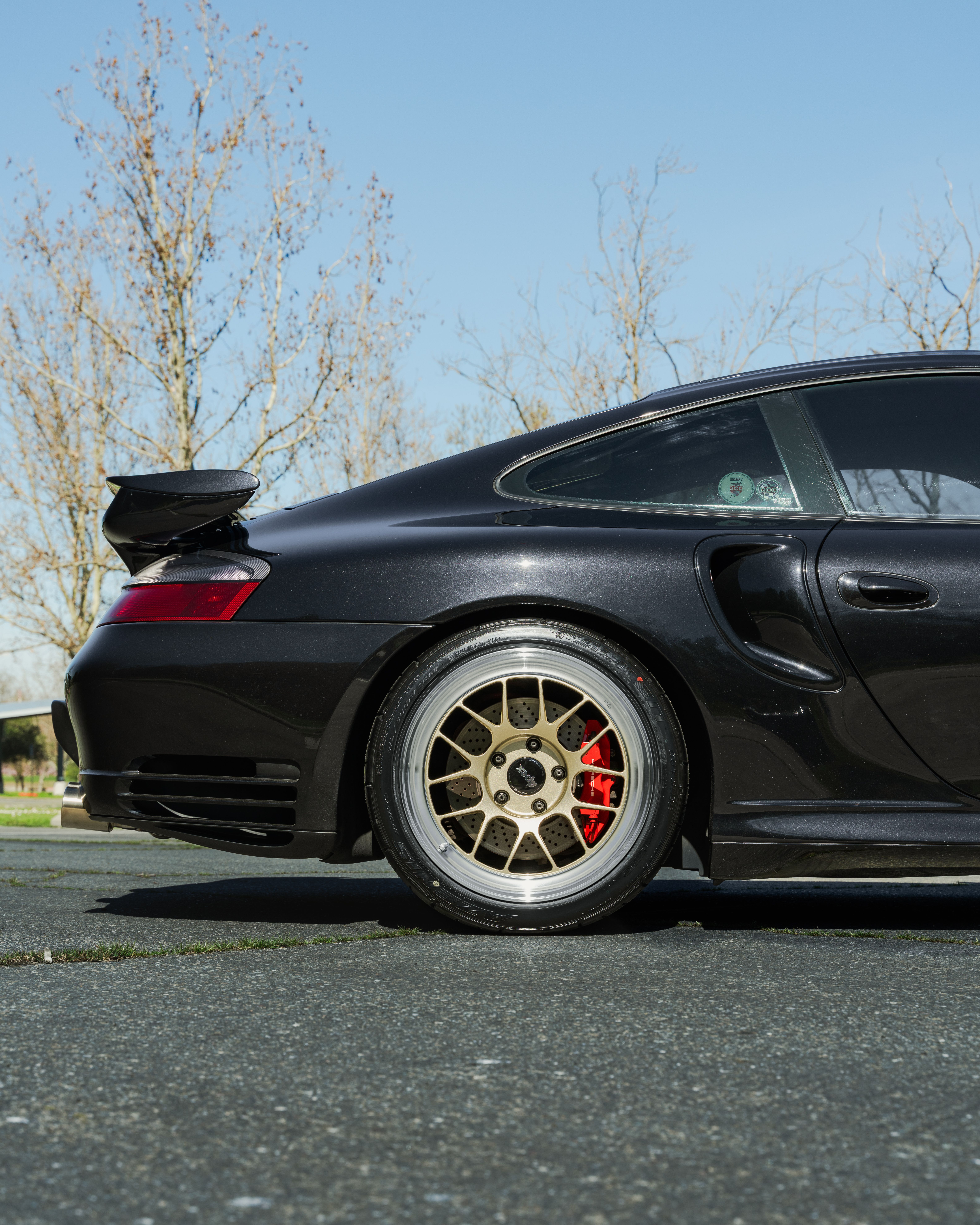 Porsche 911 996 Turbo with 18