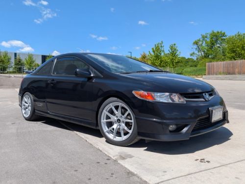 Black Honda Civic - VS-5 in Race Silver