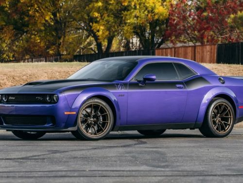 Purple Dodge Challenger - VS-5RS in Satin Bronze