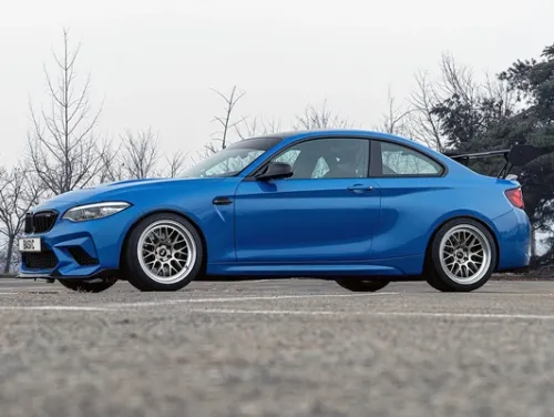 Blue BMW M2 - ML-10RT in Machined Lip Gloss Motorsport Gold