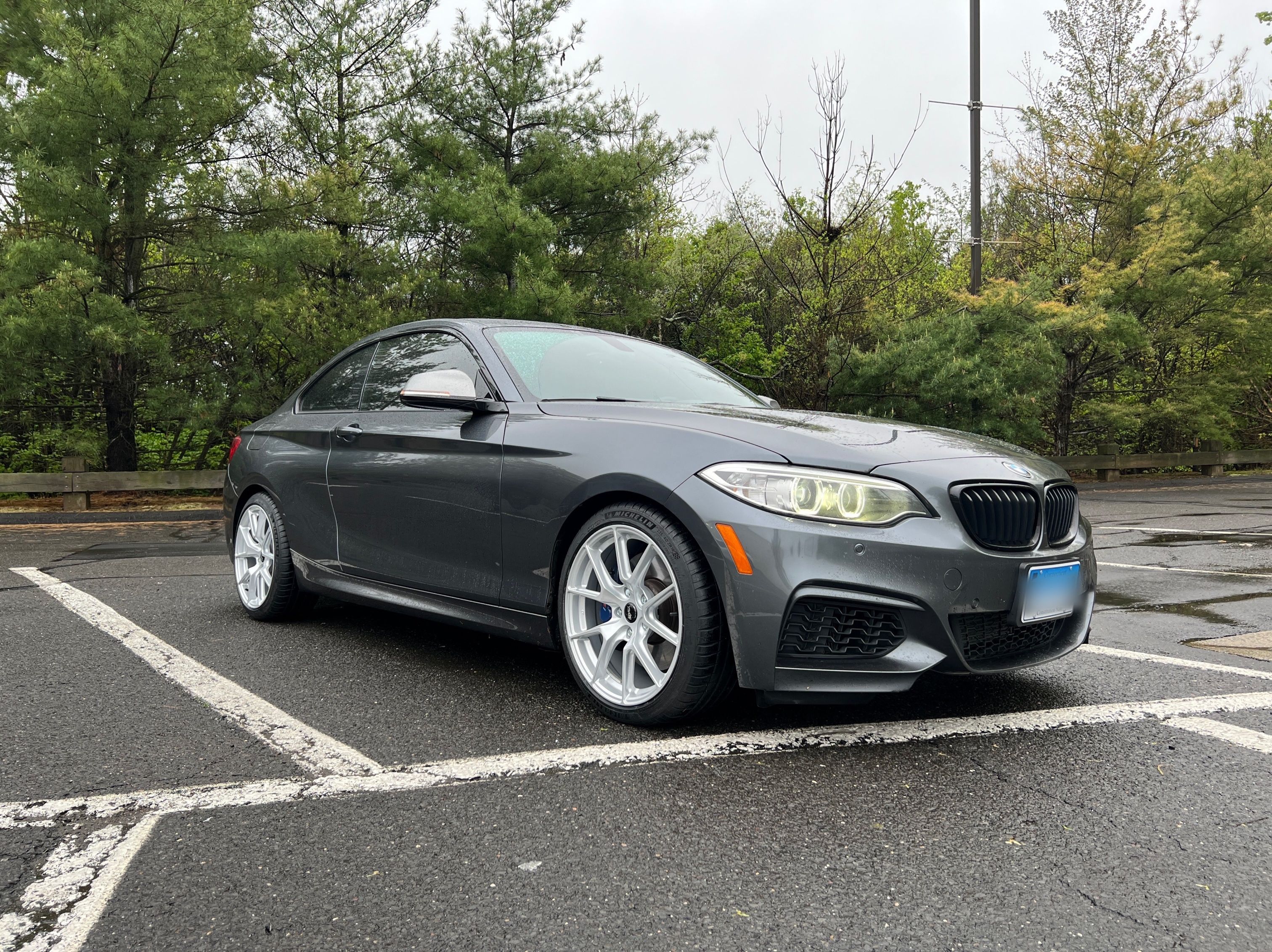Grey BMW 2 Series - VS-5 in Race Silver