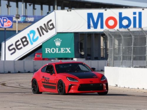 Red Toyota 86 - VS-5RS in Satin Black