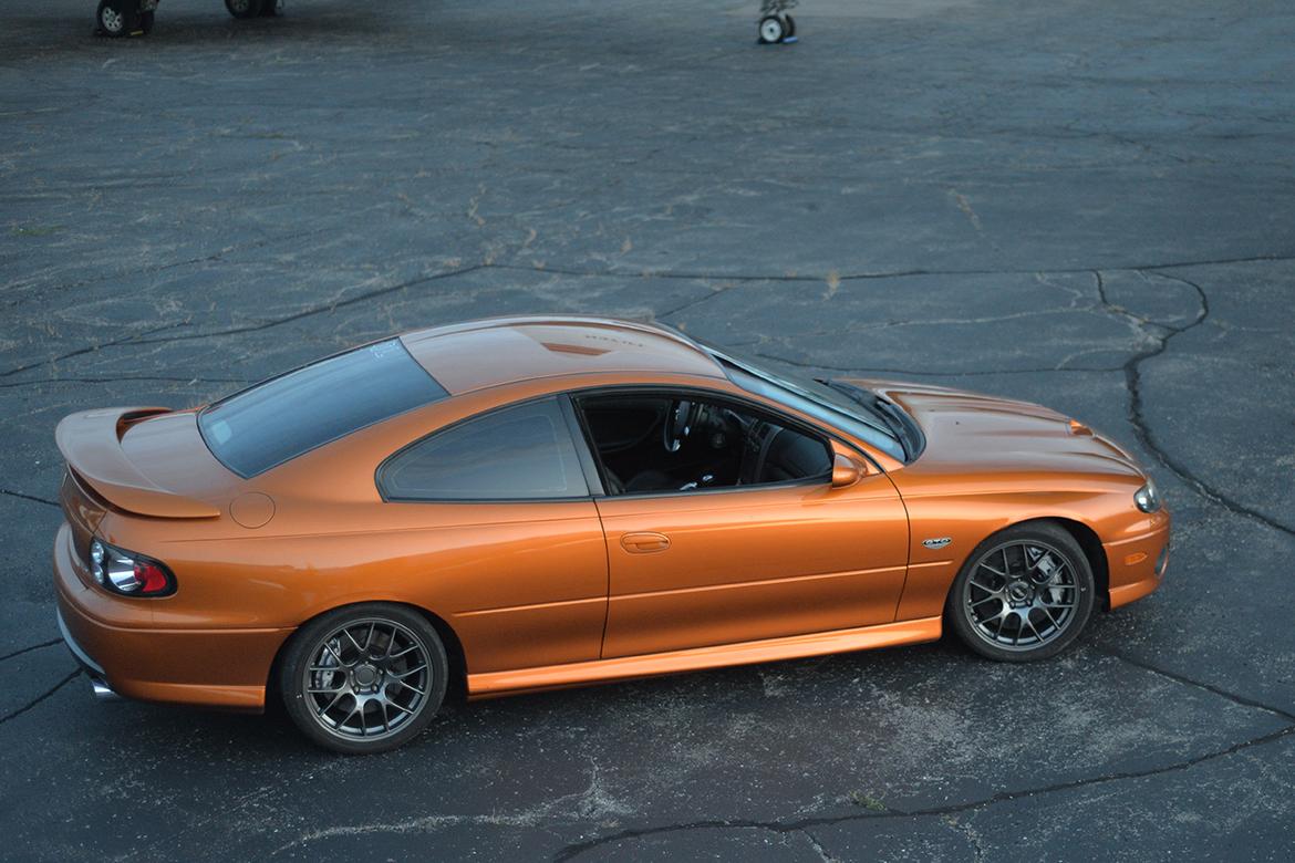 Cody's Pontiac GTO Track Car with APEX Wheels