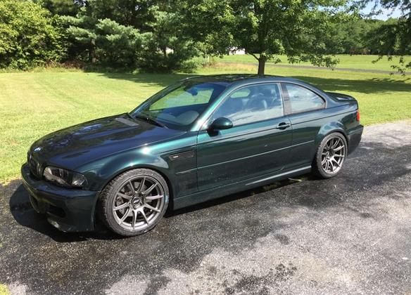 BMW E46 M3 with 18" SM-10 in Anthracite