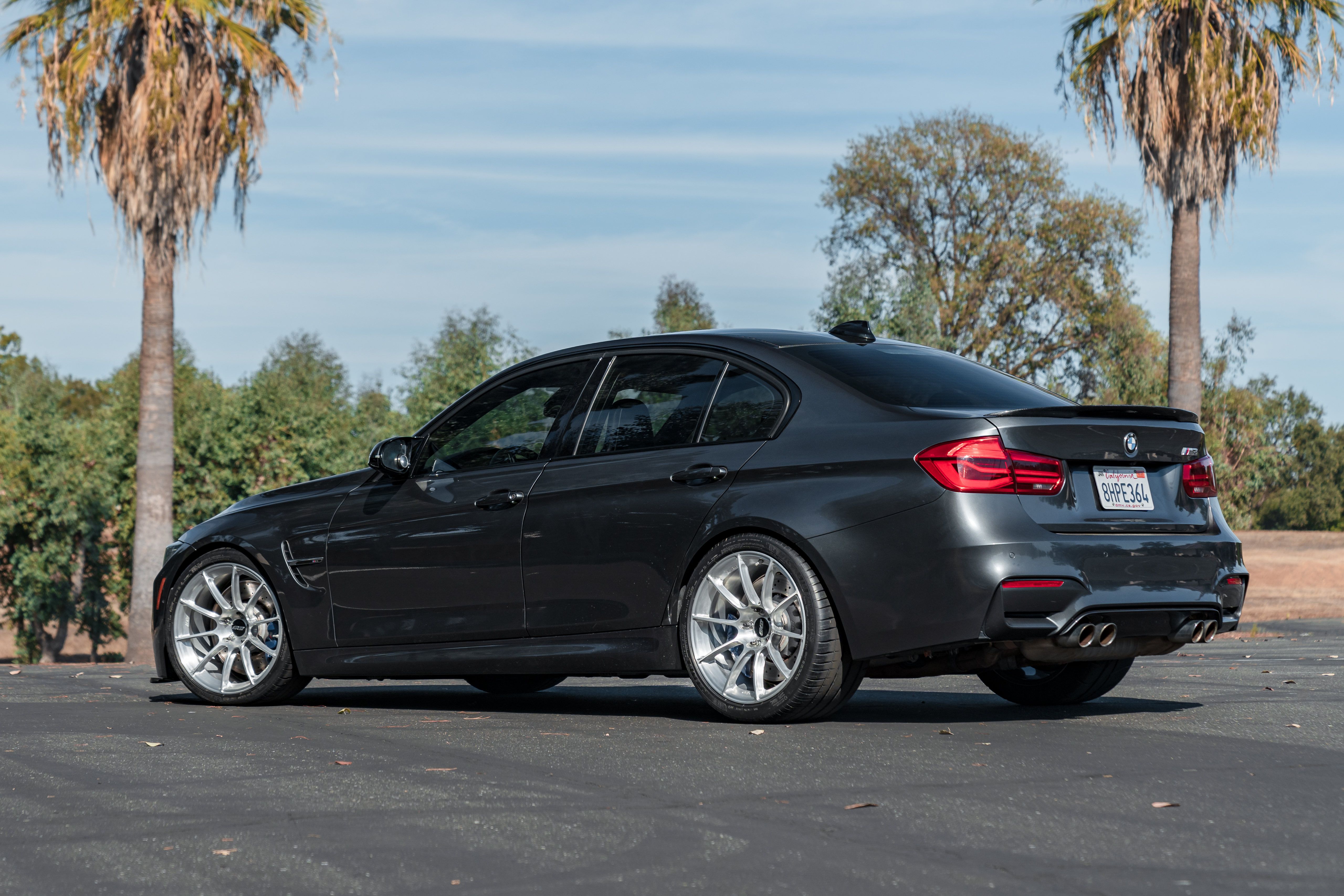 BMW F80 M3 with 19" SM-10RS in Brushed Clear on BMW F80 - Apex Album